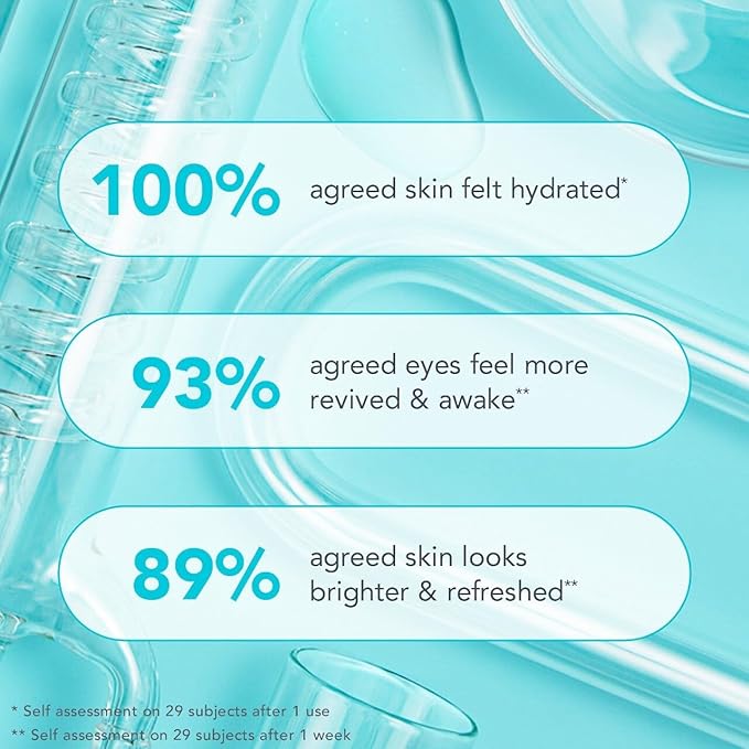 TULA Skin Care Eye Balm Gold Glow - Dark Circle Treatment, Instantly Hydrate and Brighten Undereye Area, Portable and Perfect to Use On-the-go, 0.35 oz.-VivaGrace Women