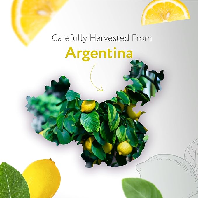 HBNO California Bottled Lemon Essential Oil 4 fl oz (120ml) - Natural & Premium Grade - Lemon Essential Oil for Cleaning-VivaGrace Women