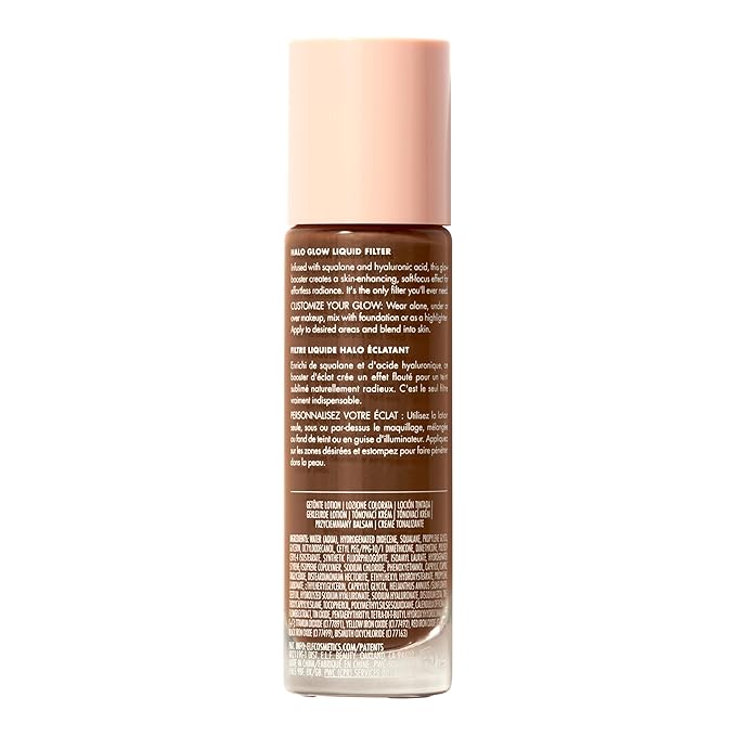 e.l.f. Halo Glow Liquid Filter, Complexion Booster For A Glowing, Soft-Focus Look, Infused With Hyaluronic Acid, Vegan & Cruelty-Free, 8.5 Rich-VivaGrace Women
