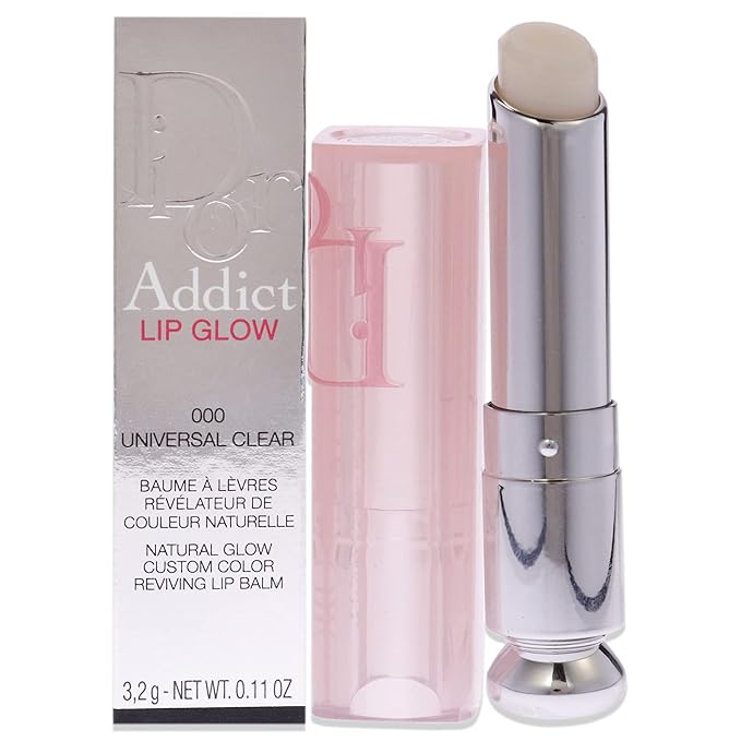 Christian Dior Dior Addict Lip Glow - 000 Universal Clear Women Lip Balm 0.11 oz-VivaGrace Women