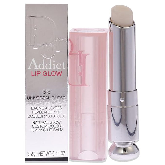 Christian Dior Dior Addict Lip Glow - 000 Universal Clear Women Lip Balm 0.11 oz-VivaGrace Women