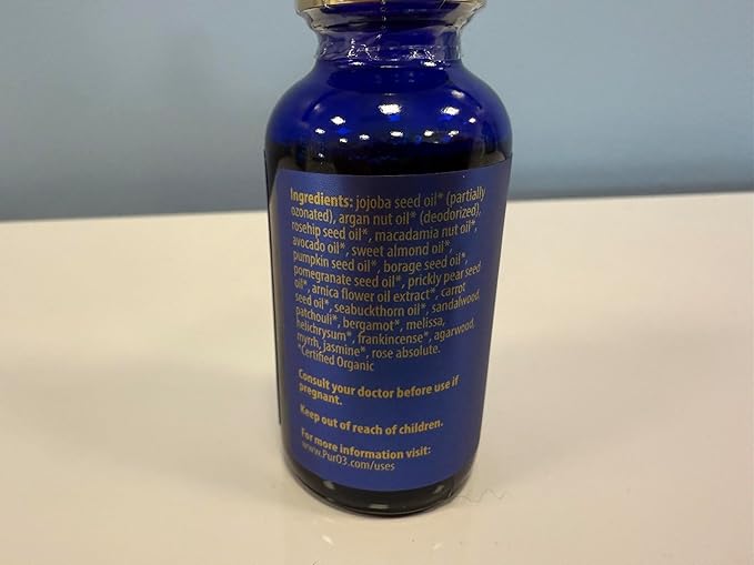 PurO3 Beauty Oil – Vegan Hydrating Face Oil with Activated Oxygen – Natural Skin Care for Radiant and Smooth Skin, 30 ml-VivaGrace Women