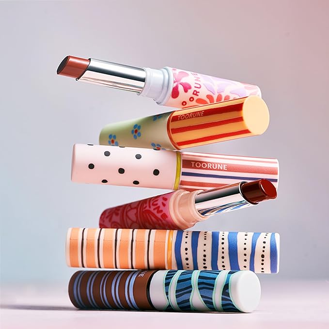 Hydrating Tined Lip Blams - Moisturizing High Pigmented Lip Blam Stick Care Plumping Glossy Finish for Dry Lips for Women-VivaGrace Women