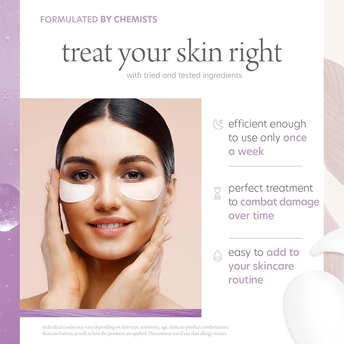 Collagen and Peptides Under Eye Patches - Reduces Puffiness & Dark Circles, Firming & Anti-aging Under Eye Pads - Cruelty Free Korean Skin Care For All Skin Types - 5 Pairs-VivaGrace Women