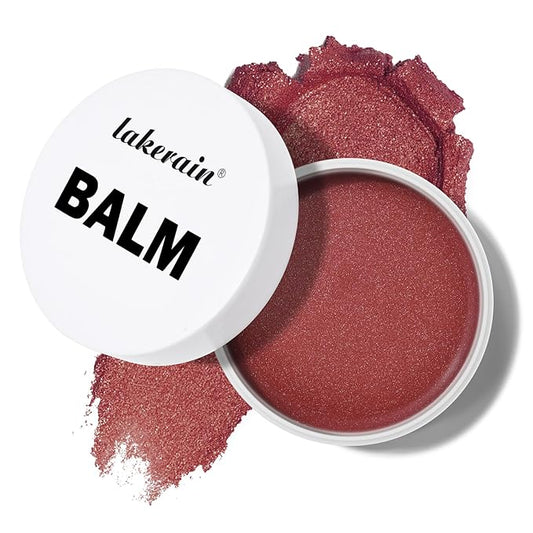 KYDA Miracle Glow Balm, Glow Tinted Blush Balm, Multiuse Face Balm for Cheek Lips Eyes, Hydrating Cream Blush, Blendable Lightweight, Shimmer Blusher, Earth Rose, 1.76 oz-VivaGrace Women