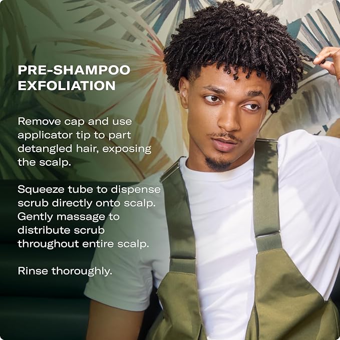 Mielle Organics Rosemary & Mint Sugar Exfoliating Scalp Scrub - Gentle Pre-Shampoo Dry Scalp Treatment for Oil & Product Buildup - Biotin Infused Non-Drying, Moisturizing Formula (6 Fl Oz)-VivaGrace Women