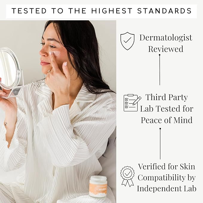 Amallow 100% Grass Fed Beef Tallow for Skin Care - Face + Body - Whipped Moisturizer - Natural Lotion, 4 FL. oz. (Orange Creamsicle)-VivaGrace Women