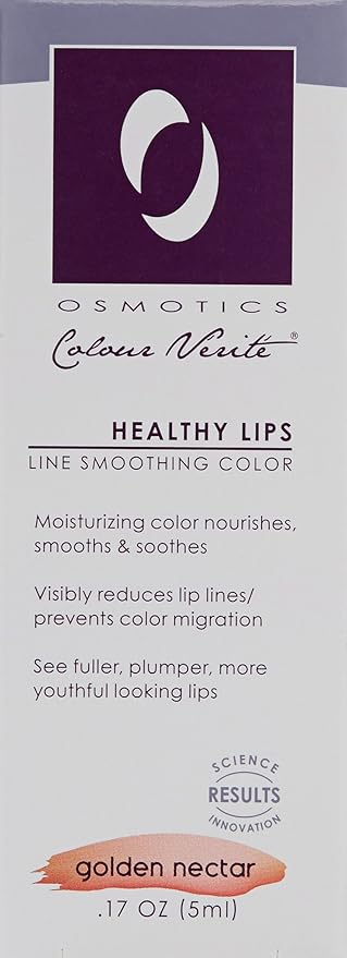 Osmotics Lip Plumper, Best Natural Lip Enhancer, Lip Gloss With Hyaluronic Acid, Hydrating, High Shine, Increase Lip Elasticity, Get Fuller & Hydrated Youthful Sexy Looking Lips - Golden Necter-VivaGrace Women