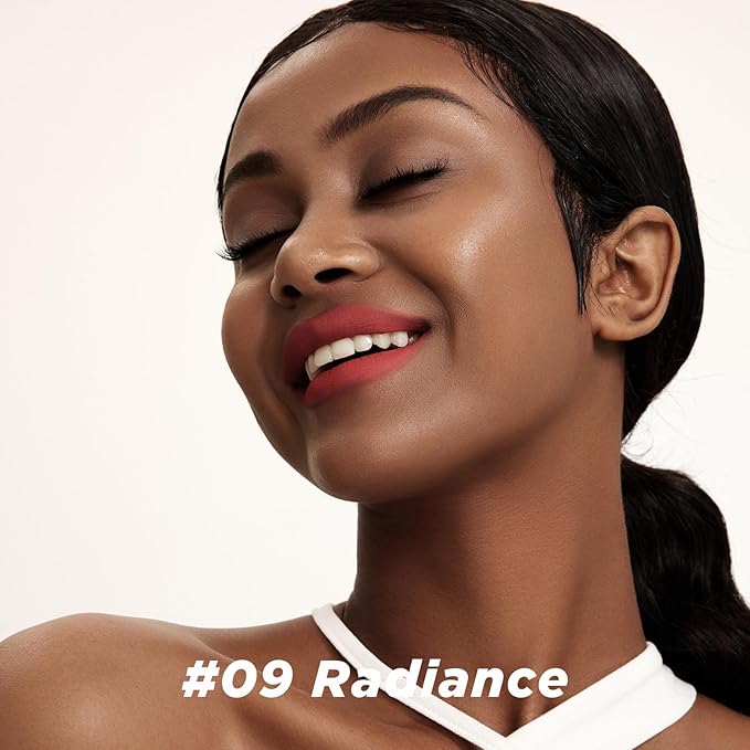 ITY Velvet Matte Finish Lip Stain-Mousse Textured Lip Clay, Conceals Lip Lines, Rich Pigment Lip Tint Lipsticks,2 Pack, 0.14 oz (4g) in Ruby, Radiance-VivaGrace Women