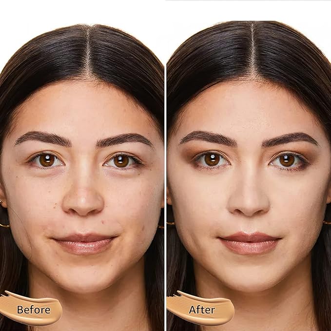 Mushroom Head Air Cushion CC Cream - Oil Control & Moisturizing Concealer Makeup Base, Brighten Long - Lasting Even Color Correcting Concealer Full Coverage for All Skin Types (Natural)-VivaGrace Women