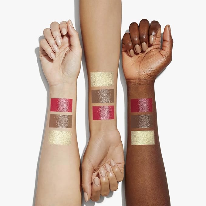 3Pcs Liquid Contour Makeup Trio with Bronzer Shade, Blush, Highlighter for Sculpted Makeup, Matte Finish Liquid Contour Set Easy to Create a Lightweight Look, Longwear Waterproof Formula (4, 7, 12)-VivaGrace Women