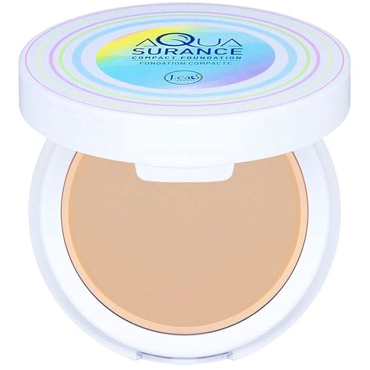 J.CAT BEAUTY Aquasurance Compact Foundation - Medium Beige-VivaGrace Women