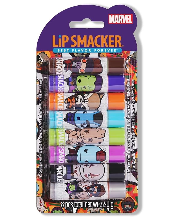 Lip Smacker Marvel, Guardians of the Galaxy, party pack, lip balm for kids - Guardians of the Galaxy-VivaGrace Women
