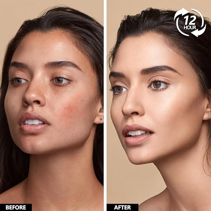 Mushroom Head Air Cushion CC Cream Strong Concealer 2PC,Face Makeup Cushion Foundation Long Lasting,Moisturizing BB Cream Makeup Base Primer Even Skin Tone for All Skin Types (2PC 03, 200g)-VivaGrace Women