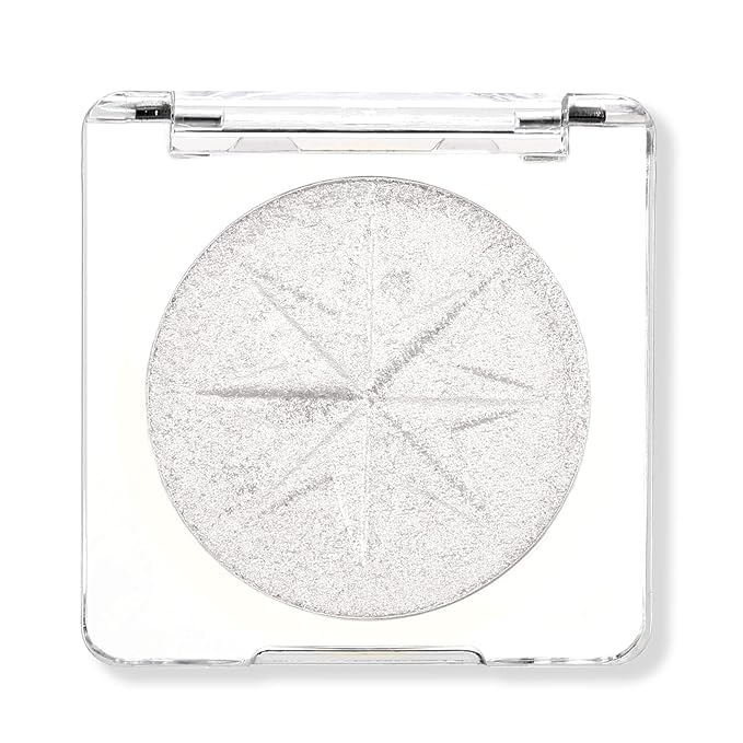 Erinde Pearl White Shimmer Glitter Highlighter Highlight Makeup Contour Powder, Silver Face Illuminator Highlighter, Highlighter Makeup iluminadores Illuminator for Face Body Cheek-VivaGrace Women