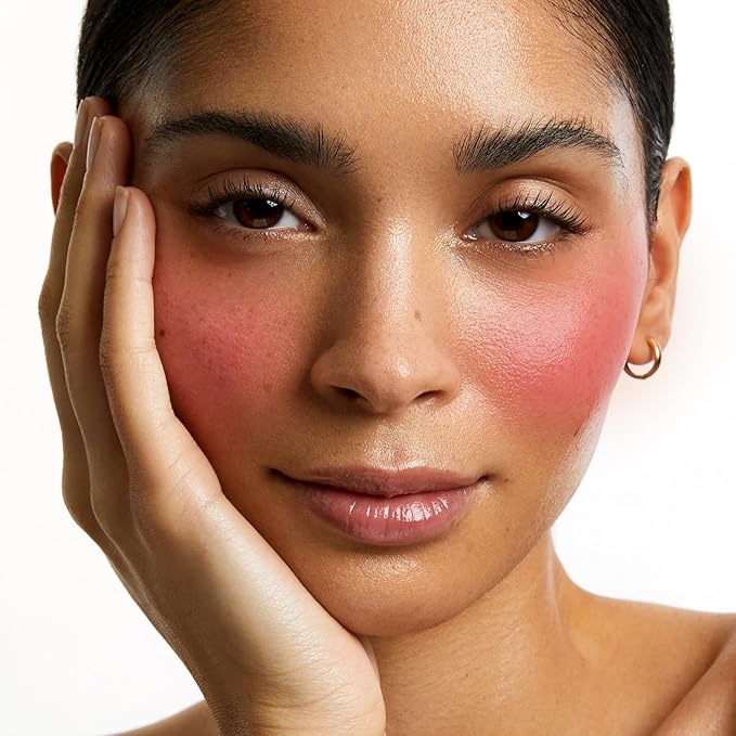Boobeen Soft Blend Powder Blush for Cheeks, Buildable Color Matte Smooth Blush Palette Compact Blush Powder Makeup, Long-lasting Flush Color, with Mirror and Brush-VivaGrace Women