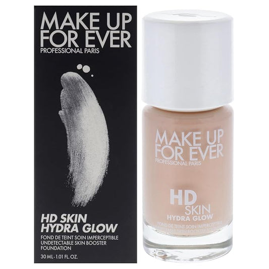 HD Skin Hydra Glow - 1R12 Cool Ivory by Make Up For Ever for Women - 1 oz Foundation-VivaGrace Women