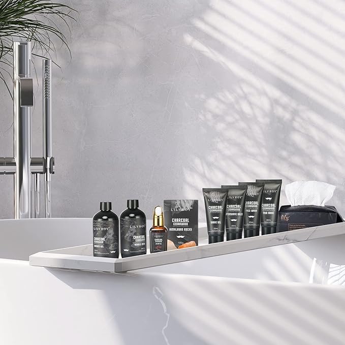 Fathers Day Bath Spa Gift Set Birthday Spa Gift Basket for Men Father's Day Luxury Bath and Body Gift Set for Men for Father 10 Pcs Spa Kit Gifts Set for Christmas Birthday Gift for men-VivaGrace Women