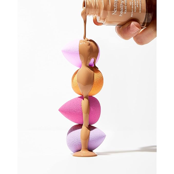 Neutrogena Healthy Skin Liquid Makeup Foundation with Broad Spectrum SPF 20 Sunscreen, Medium Coverage Foundation with Nourishing Pro-Vitamin B5, Natural Ivory 20, 1 fl. oz-VivaGrace Women