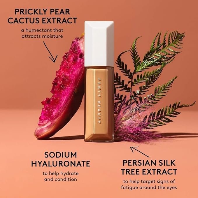 Fenty Beauty by Rihanna We're Even Hydrating Longwear Waterproof Concealer - Your Skincare-Powered Solution to Dark Circles and Puffiness 0.30 oz / 9 ml (Light 110W - Warm Undertones)-VivaGrace Women