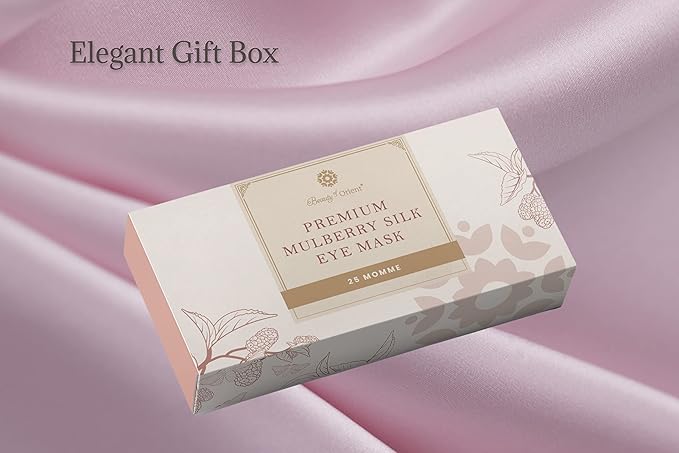 Silk Eye Mask for Sleeping (Rose Water)-VivaGrace Women