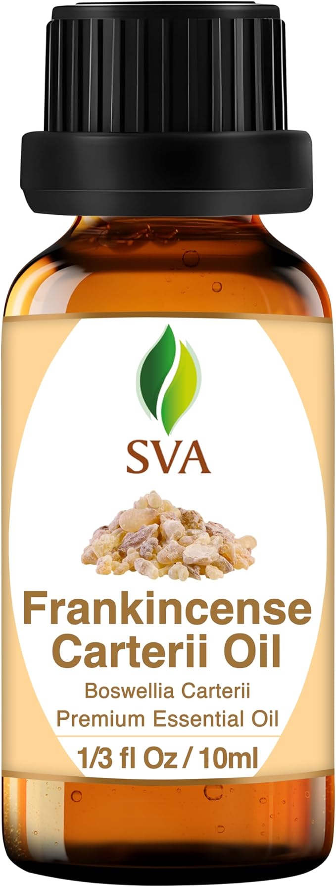 SVA Frankincense Essential Oil – 1/3 Fl Oz – 100% Natural Boswellia Carterii Oil - for Diffuser, Hair Care, Face, Skin Care, Aromatherapy, Scalp and Body Massage, Soap and Candle Making-VivaGrace Women