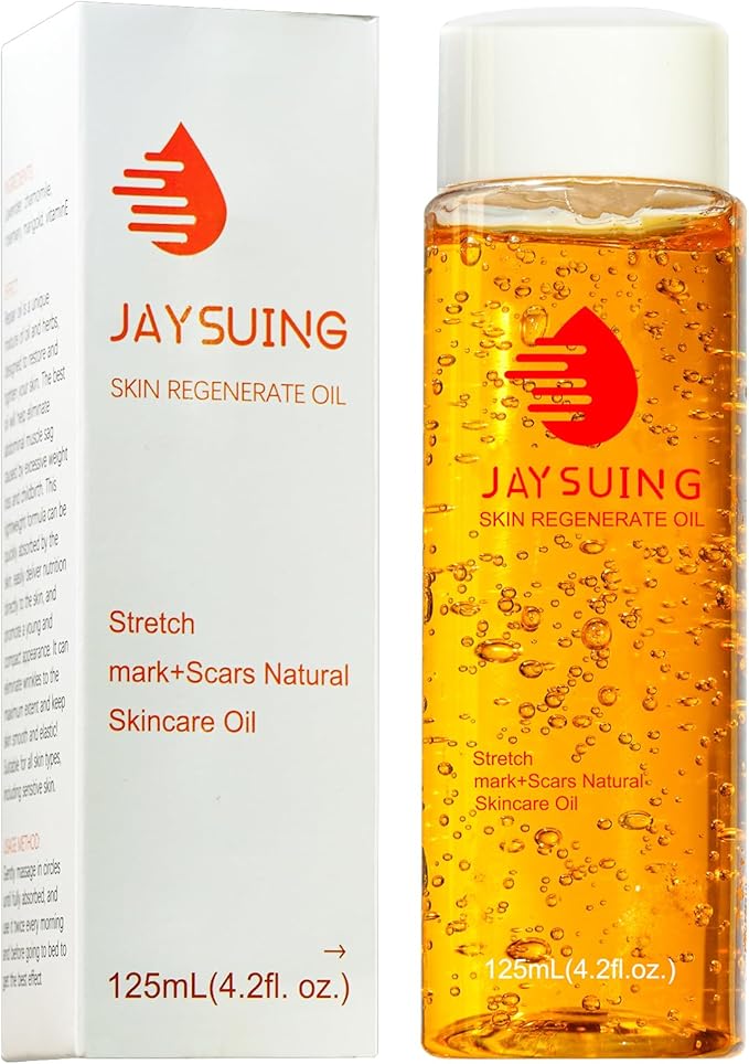 Stretch Mark Oil for Pregnancy, Skincare Body Oil for Scars and Stretchmarks, Pregnancy Oils for Stretch Marks Pre and Postpartum Natural Skincare Massage Oil, Skin Regenerate Oil, 4.2 fl.oz-VivaGrace Women