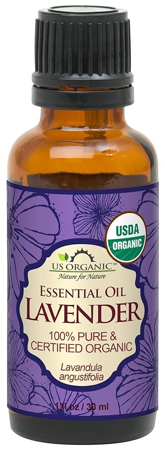 US Organic 100% Pure Lavender Essential Oil, Directly sourced from Bulgaria, USDA Certified Organic, Undiluted, for Diffuser, Humidifier, Massage, Skin, Hair Care, Non GMO, 30 ml-VivaGrace Women