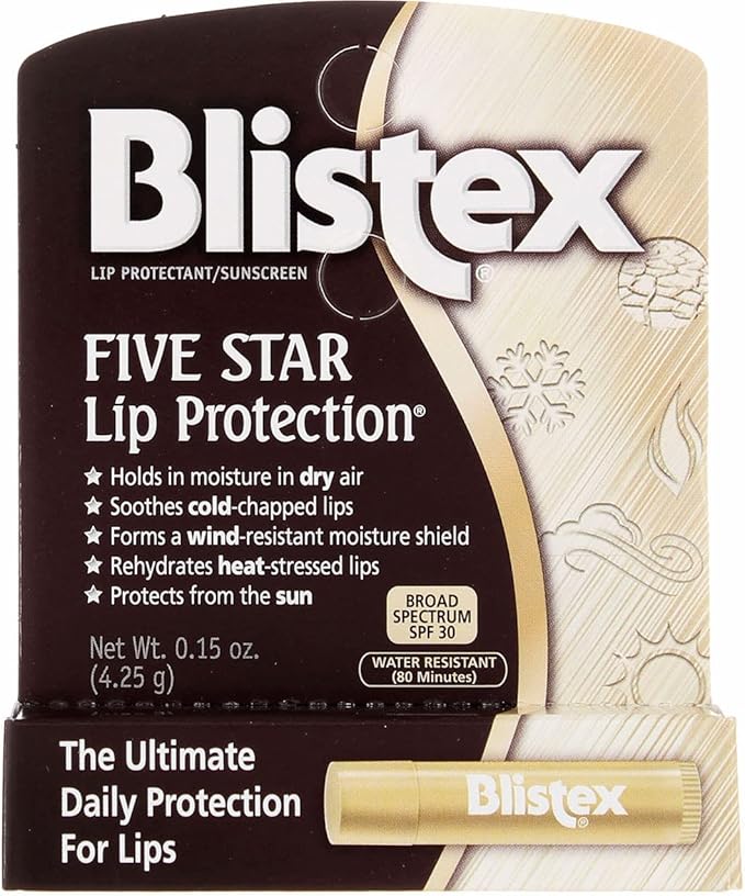 Blistex 5 Star Lip Protct Size .15oz, 3 pack-VivaGrace Women