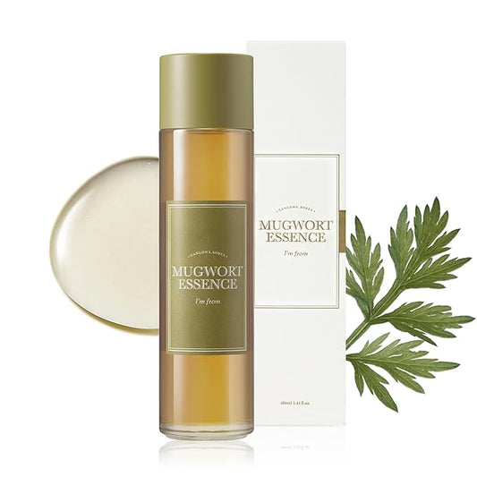 [I'm From] Mugwort Essence 5.4 Fl Oz | 100% Vegan Mugwort Extract - Soothe Sensitive and Irritated Skin, Redness Relief, Refreshing, Korean Hydrating toner | All Skin Types, PETA approved-VivaGrace Women