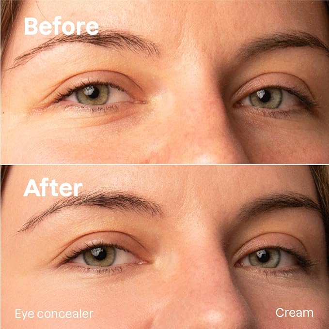 ATTITUDE Oceanly Light Coverage Under Eye Concealer Stick, Titanium Dioxide-Free, EWG Verified, Plastic-Free, Vegan & Cruelty-free Makeup, Cream, 0.2 Ounces-VivaGrace Women