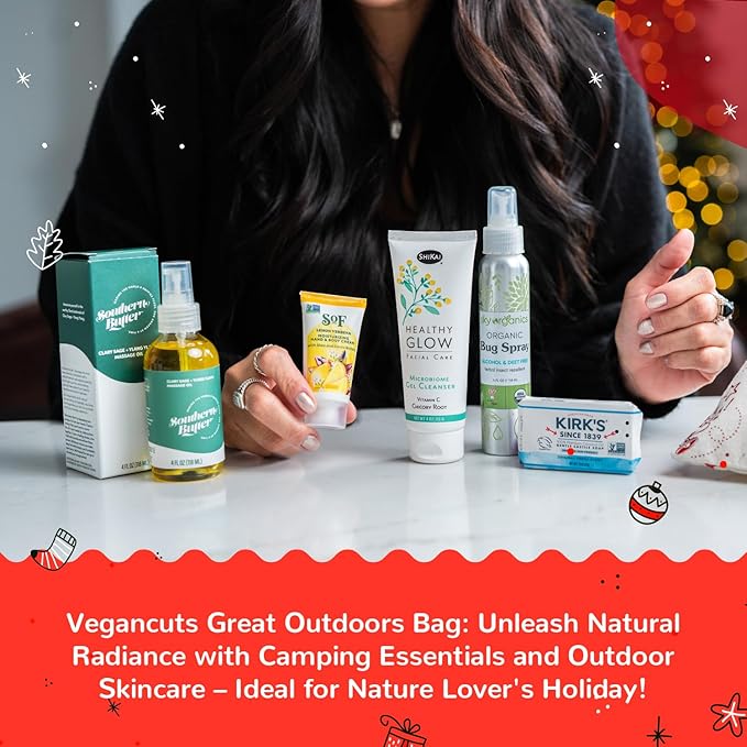 Great Outdoors Skin Care & Beauty Set - Vegan Ideal Gift for Women - Great Camping Essentials And Outdoor Beauty and Skincare Kit - Adventure-Ready Self-Care Ideal For Nature Lover's-VivaGrace Women
