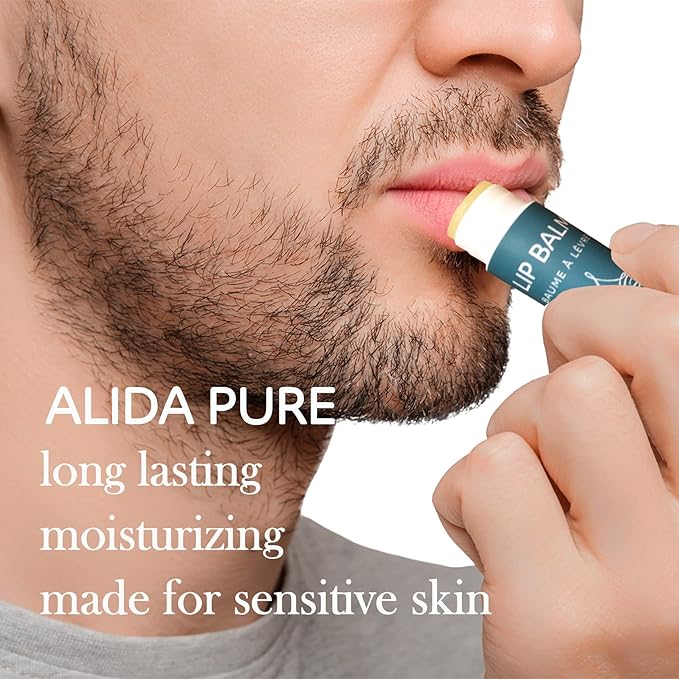 ALIDA PURE Eucalyptus Mint Lip Balm Collection, Vegan, Lip Balm, Beeswax Free, with Avocado Oil, Organic Jojoba Oil, and Vitamin E, Natural Moisturizer for Dry, Chapped Lips, 3 Tube Set-VivaGrace Women