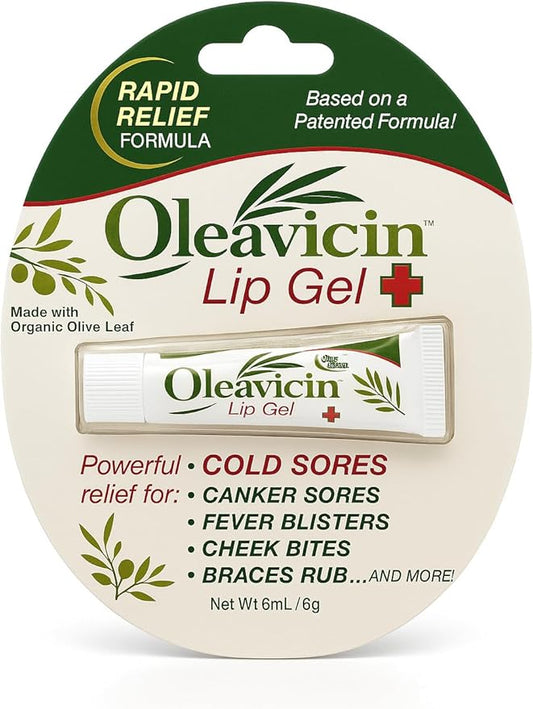 All Natural & Organic Fever Blister & Cold Sore Treatment & Relief Ointment Gel 1.3oz(3.8)-VivaGrace Women