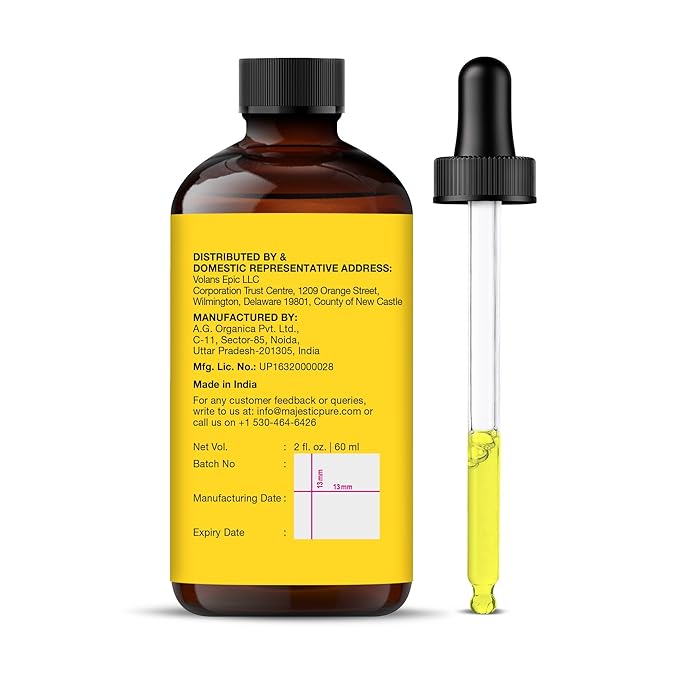 Majestic Pure Vitamin E Oil - 100% Pure & Natural, 70,000 IU | Premium Grade, Cold-Pressed and Tocopherol to Repair Dry, Damaged Skin | Moisturizing Skin, Hair and Scalp 2 Fl Oz-VivaGrace Women