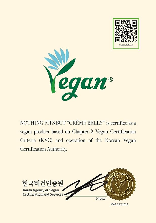 NOTHING FITS BUT Crème Belly Botaniceutical Maternity Herbal Vegan Cream for Stretch Marks Cream for Pregnancy with Rosemary, Green Tea and Chamomile Extracts (6.8 fl oz / 200ml)-VivaGrace Women