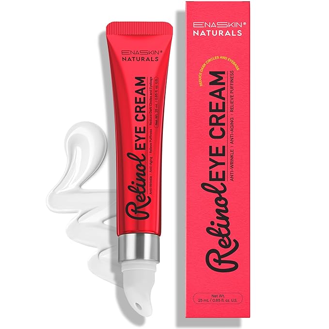 Anti-Aging Eye Cream for Wrinkles: Lifting and Tightening Under Eye Cream with Retinol & Collagen - Fine Lines Smoothing Treatment, Reduces Dark Circles, Eye Bags & Puffiness In 2 Weeks | 1.53 fl. oz-VivaGrace Women