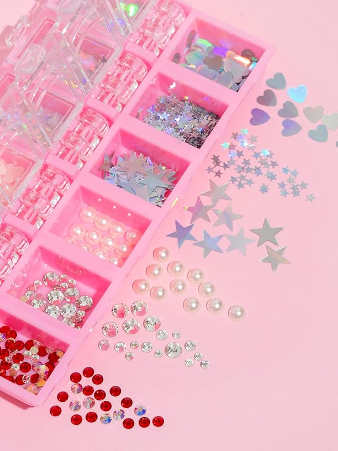 Euphoria makeup kit with glitter and gems/Professional makeup set-VivaGrace Women