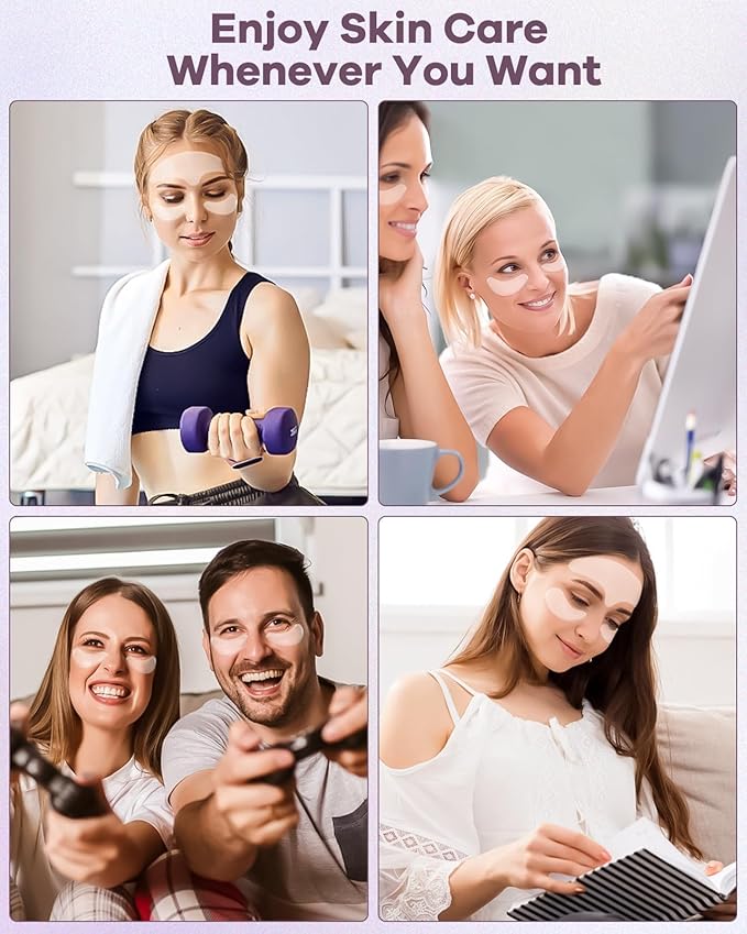 Reusable Anti-Wrinkle Patches Set, Reusable Silicone Patches Set, Forehead, Undereye and Smile Lines Repair-VivaGrace Women