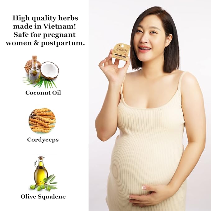 Organic Lip Balm with Cordyceps (Color: Pink, Orange, Red) (Pink)-VivaGrace Women