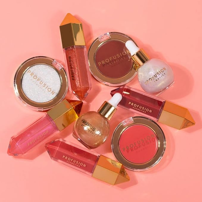 Profusion Cosmetics Cream Blush- Lightweight, Easy-Blend Creamy Texture, Soft, Natural Satin Finish Creating a Natural and Charming Makeup (Rose Petal, 1)-VivaGrace Women