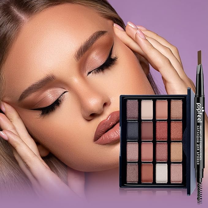 All-in-one Holiday Make up Gift Set | Makeup Kit for Women Full Kit Essential Starter Bundle Include Eyeshadow Palette Lipstick Blush Foundation Concealer Face Powder Mascara Lipgloss Brush-VivaGrace Women