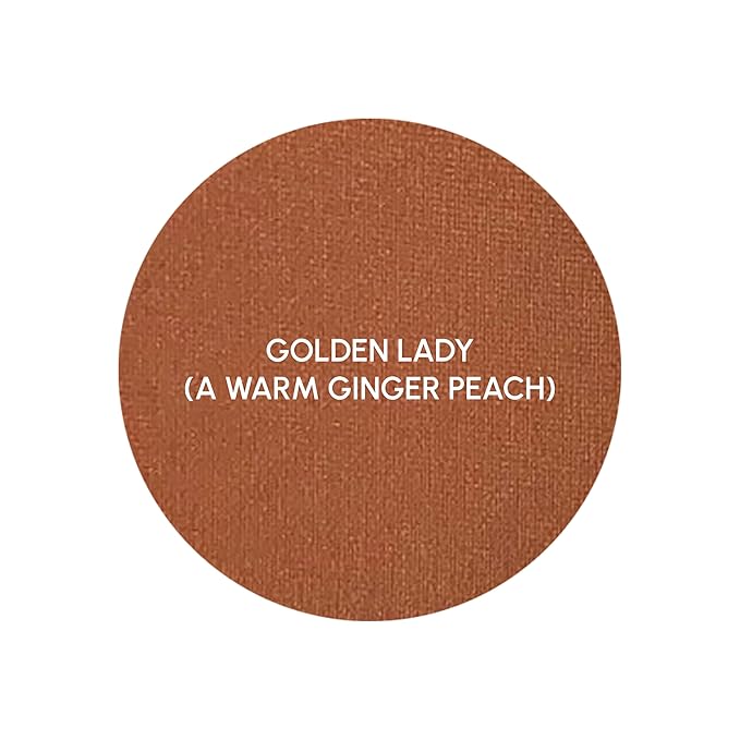 PRIMROSE POWDER BLUSH, Pressed Blush Face Makeup, Buildable Formula, Smooth Finish, Paraben Free, Made in the USA 0.11 oz. (Golden Lady)-VivaGrace Women
