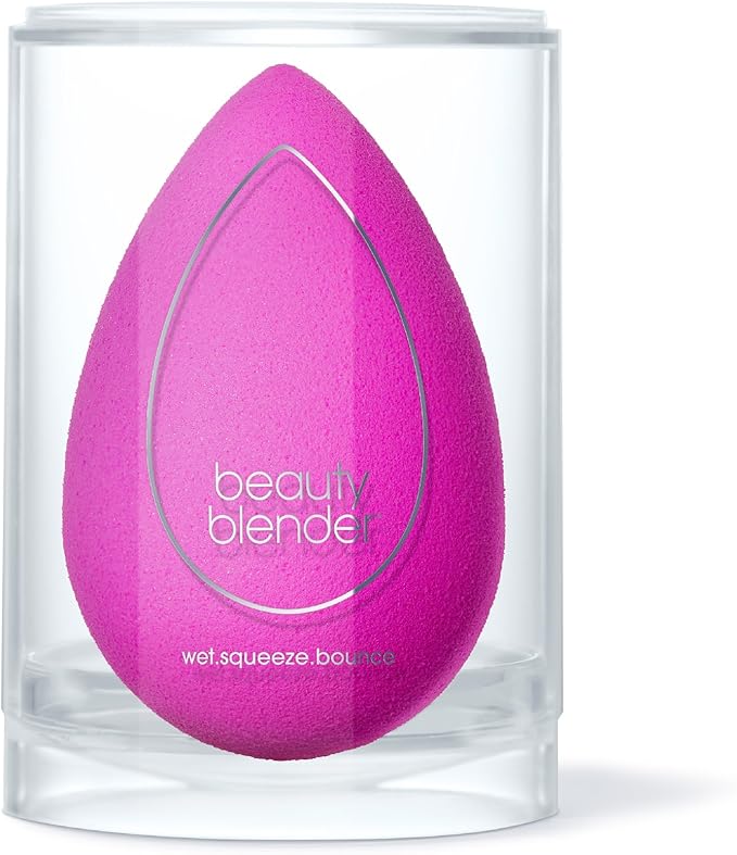 Beautyblender® | Electric Violet Beauty Blender Makeup Sponge, Super-Soft Foam Easily Blends Foundations, Powders & Creams, Made in USA, Reusable, Washable, Streak Free Application, Vegan-VivaGrace Women