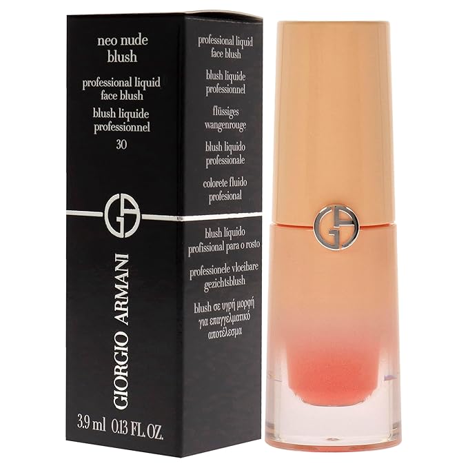 Giorgio Armani A-Line Liquid Face Blush - 30 Women Blush 0.13 oz-VivaGrace Women