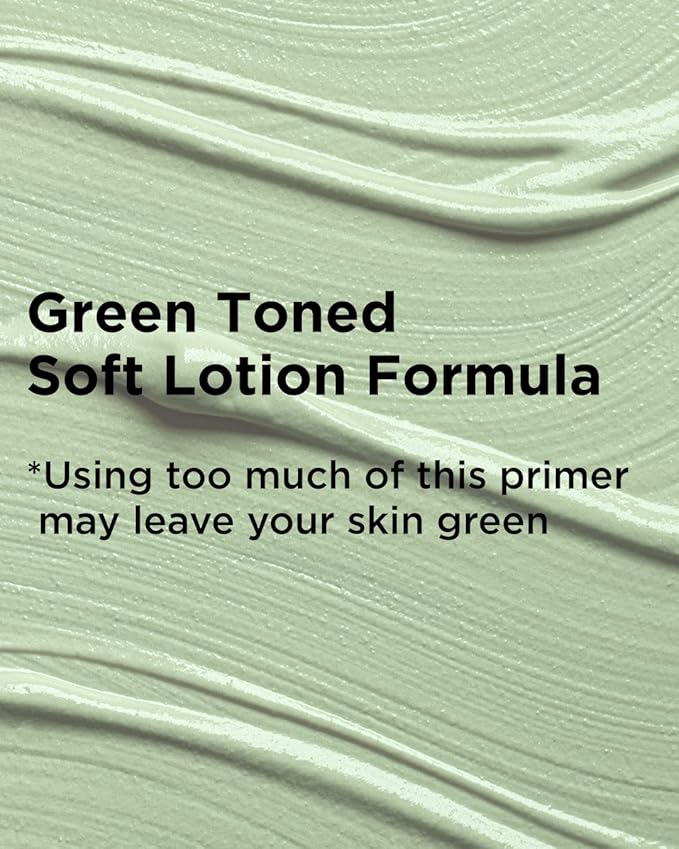 TOUCH IN SOL Redness Correcting Base Primer 1.01 fl.oz. - Pore Minimizing Green Toned Makeup Base - Tone Neutralizing before Foundation - Minimize Rosacea, Redness - No Pore Blem Primer Base-VivaGrace Women