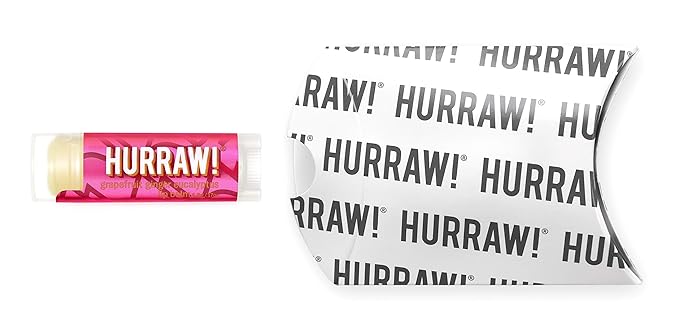 Hurraw! Grapefruit, Ginger, Eucalyptus (Kapha) Lip Balm: Organic, Certified Vegan, Cruelty and Gluten Free. Non-GMO, 100% Natural Ingredients. Bee, Shea, Soy and Palm Free. Made in USA-VivaGrace Women