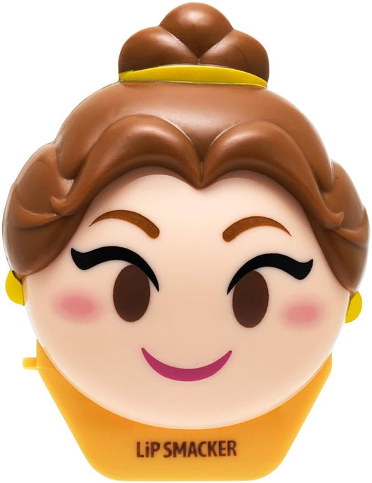 Lip Smacker Disney Beauty And The Beast Belle Emoji Flavored Lip Balm, Belle, Last Rose Petal, Clear, For Kids-VivaGrace Women