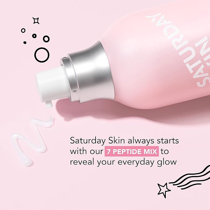 Saturday Skin Wide Awake Brightening Cream Illuminating Eye Cream for Wrinkles, Puffy Eyes+Dark Circles Lightweight, Moisturizing, Deeply Hydrates, Anti Aging Reduce Fine Lines 1.01 Fl Oz (30ml)-VivaGrace Women