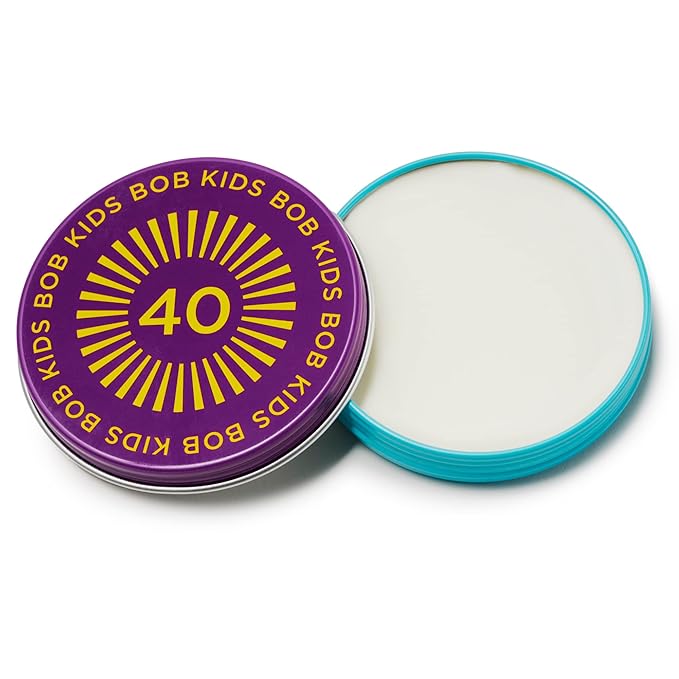 BOB KIDS Balm, SPF 40 Broad Spectrum Mineral Sun Protection, Hydrating, Perfect for Winter and Water Sports, Safe for Sensitive Skin, For All Ages-VivaGrace Women